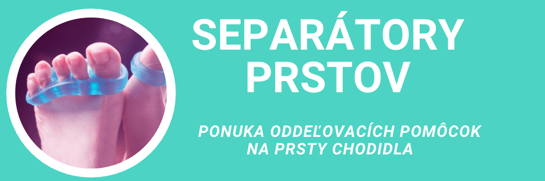 Separátory prstov